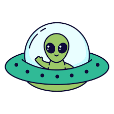 Space alien kawaii cartoon character | Cartoon characters, Cartoon, Alien